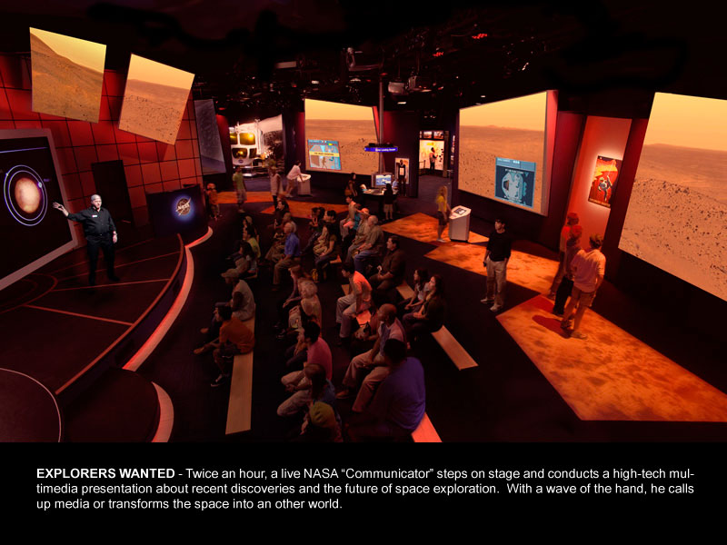 Exploration Space Project at Kennedy Space Center Visitor Complex