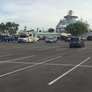 Canaveral Port Authority Cove Parking Lot Re-Construction Under Construction