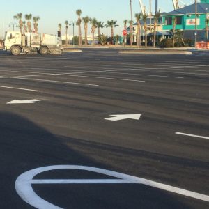 Canaveral Port Authority Cove Parking Lot Re-Construction Under Construction