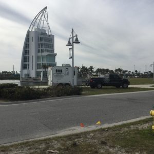 Canaveral Port Authority Cove Parking Lot Re-Construction Under Construction