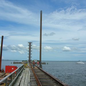 Rebuild East Abutment Protection - Jay Jay Railroad