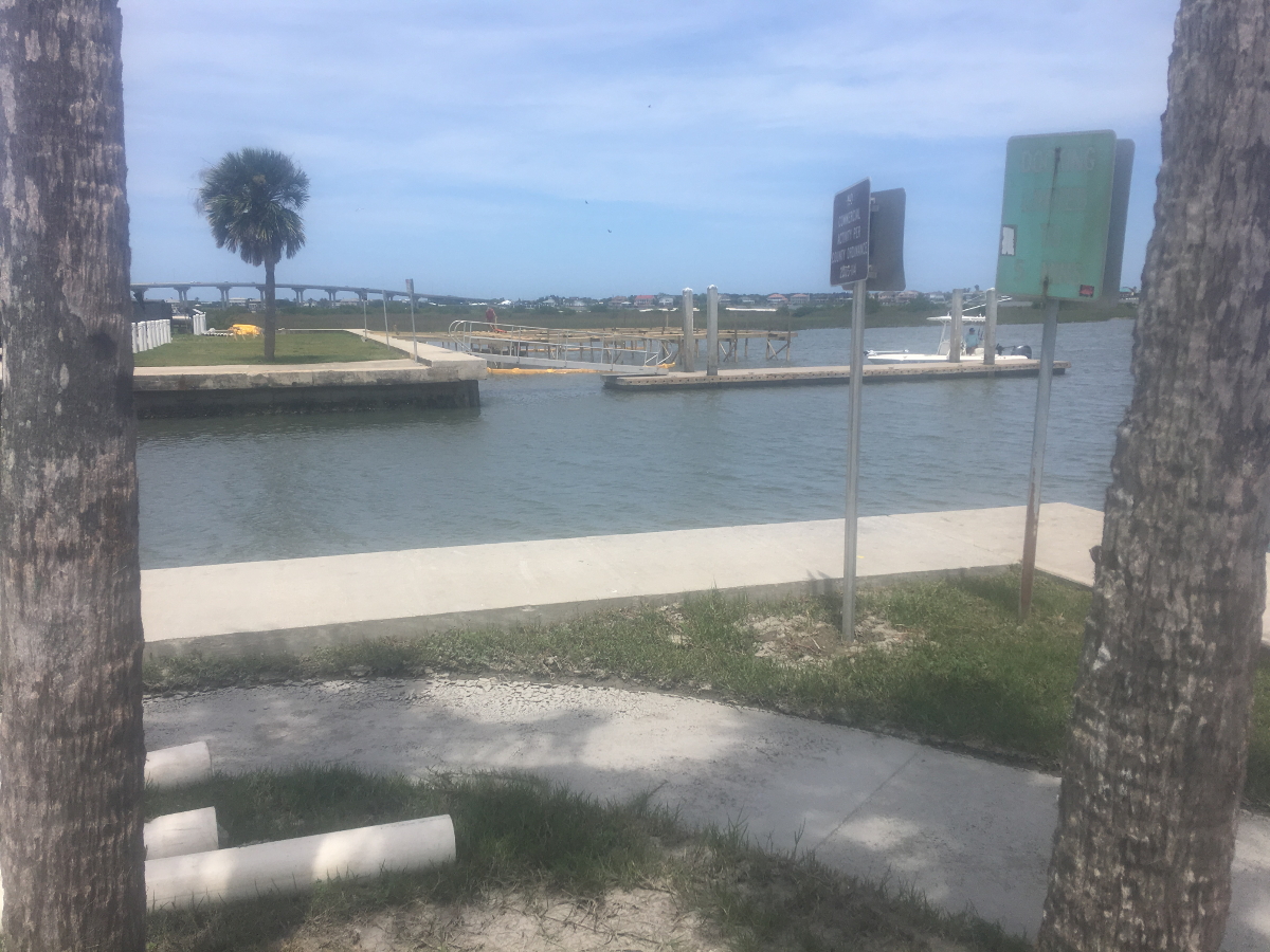 Vilano Beach Boat Ramp Dock Repairs
