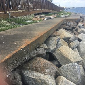CPA Cove Embankment Repairs – Milliken’s Site