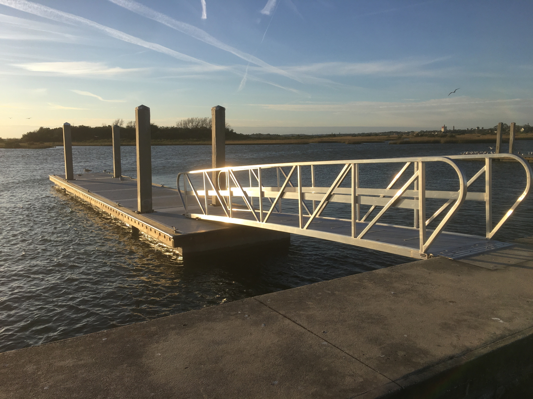 Vilano Beach Boat Ramp - West Dock