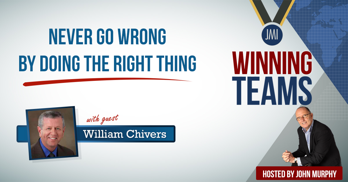 William Chivers with John Murphy