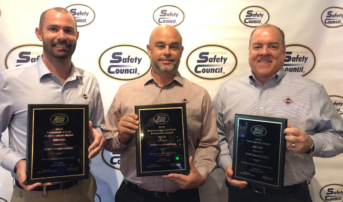 RUSH Construction Safety Awards RUSH Construction Safety Awards