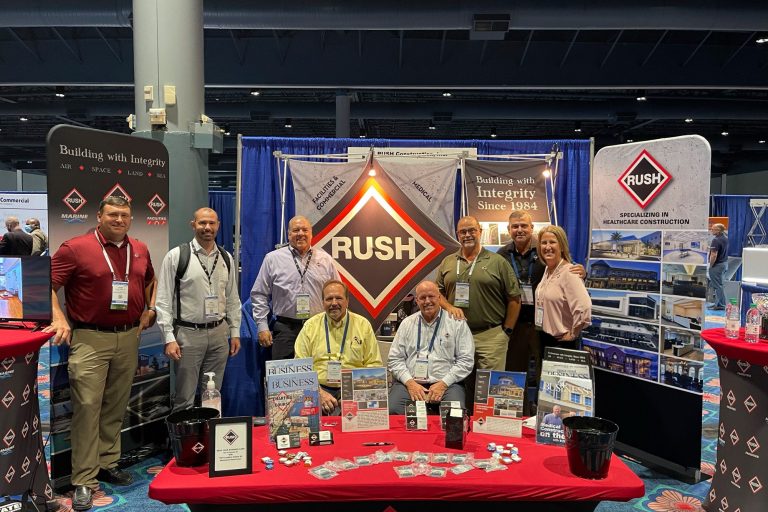 The RUSH team exhibiting at Agency for Health Care Administration Seminar 2021